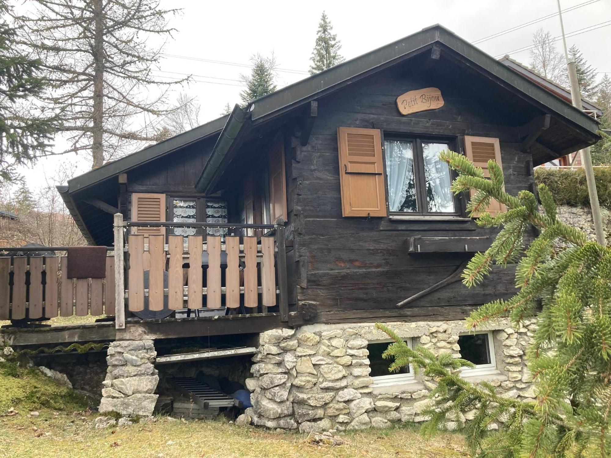 Entire Cozy Chalet In St-Cergue - 30 Min From Geneva Saint-Cergue Esterno foto
